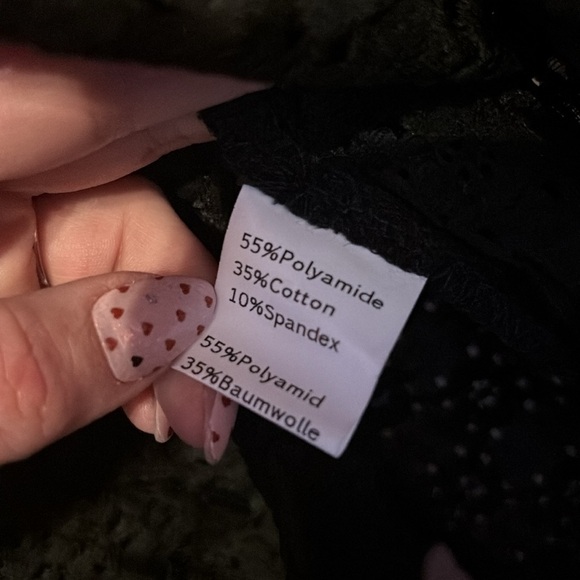 Belle Poque black retro pinup top - Picture 7 of 11